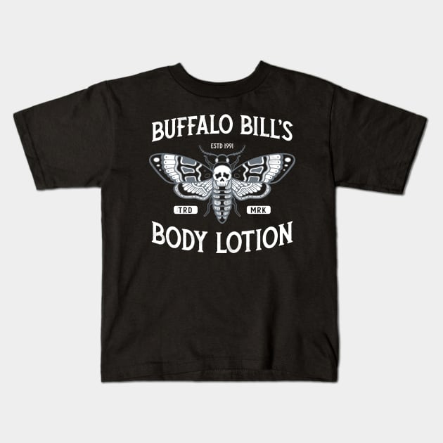 Buffalo Bill's Body Lotion - Horror Movie - Distressed Vintage Kids T-Shirt by Nemons